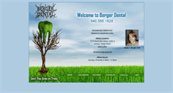 Desktop Screenshot of bergerdental.com